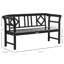 Chaise de jardin rustique pour 3 personnes