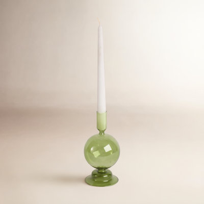 Rupani Glass Candlestick Holder