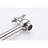 Brushed Nickel Wall Mount Pot Filler Faucet With Folding Option, 360 Rotation, Double Handles For Accurate Water Control, And Precise Delivery, Corrosion-714955943