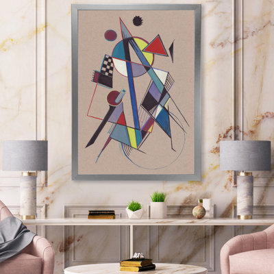 " Coloured Geometric Abstract Compositions III "