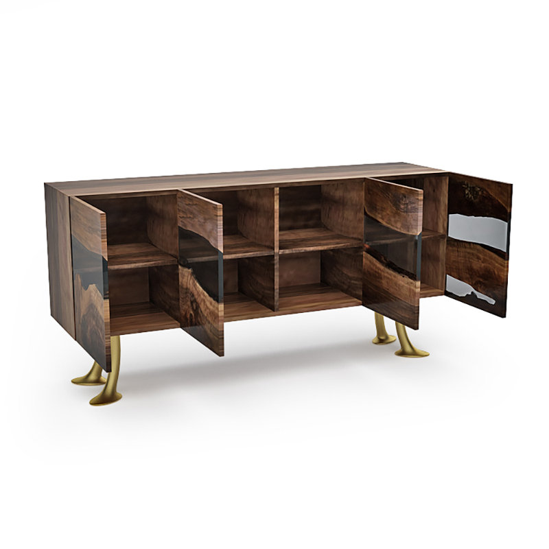 Arditi 71'' W Solid Wood Credenza
