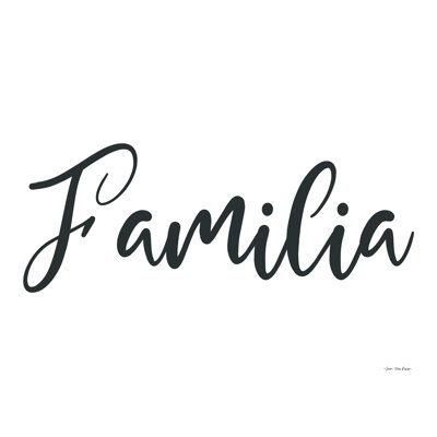 Famille espagnole - reproduction sur toile tendue