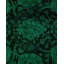 Tapis de couloir vert contemporain en laine nouée à la main 2 pi 8 po x 14 pi 0 po