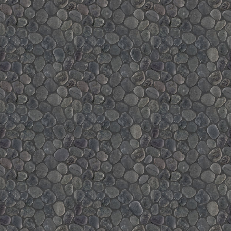 Carreau de mosaïque de pierre naturelle de 12 po x 12 po Kansas, Sumatra