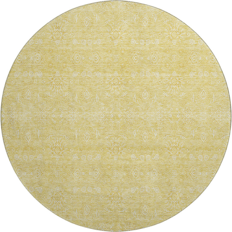 Premium Machine Washable Prisco Honey Rug