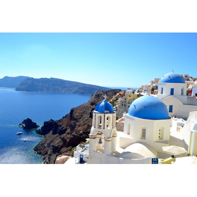 Terron Santorini - Wrapped Canvas Print