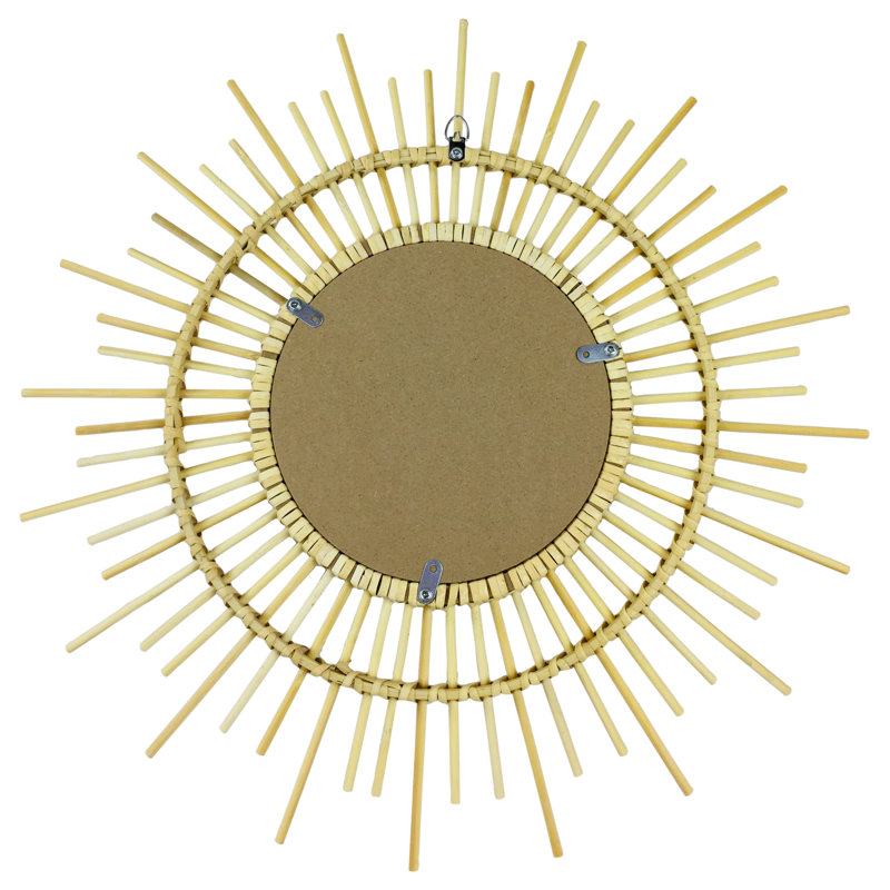 Cirencester Rattan Flat Wall Mirror