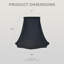 Abat-jour cloche en soie / shantung (araignée)-969067977-969067982