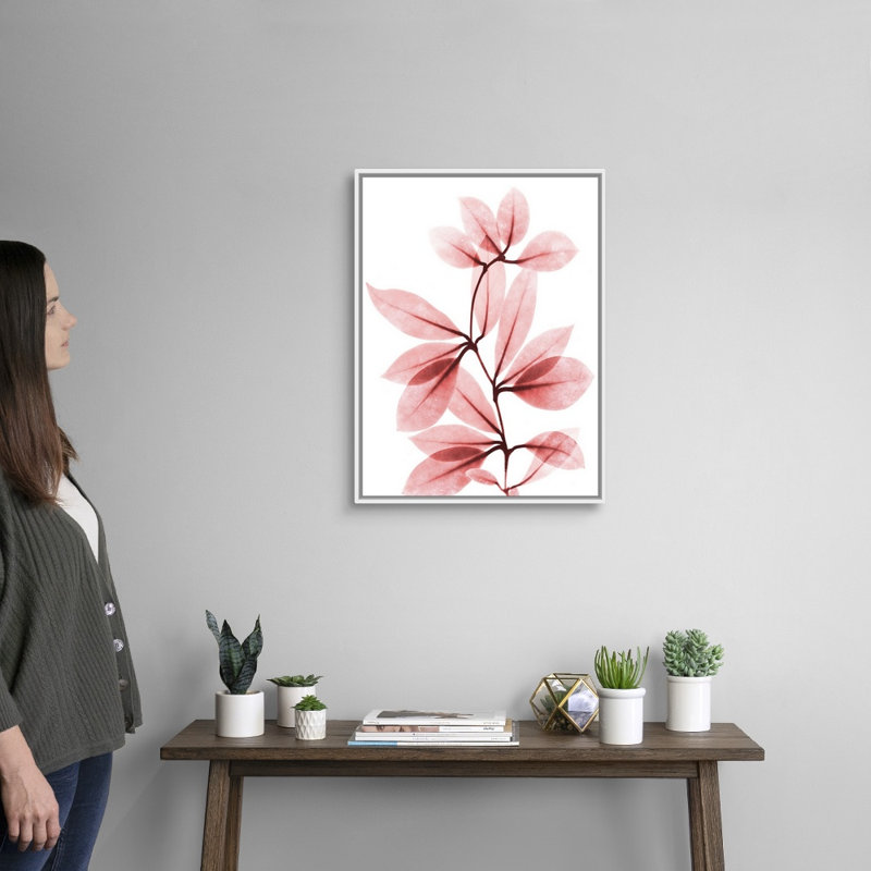 Reproduction d’art sur toile, "Coral Wonder 2" par Albert Koetsier, H 26 po x l 20 po x P 1,75 po, Toile blanche encadrée