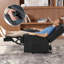 Fauteuil de massage en faux cuir