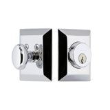 Grandeur Fifth Avenue Square Single Cylinder Deadbolt