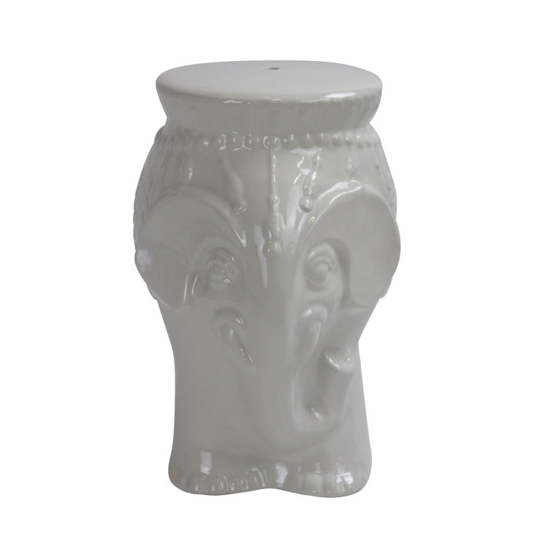 Martineau Ceramic Accent Stool