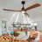 Wood Ceiling Fan With 3 Solid Wood Blades Remote Control Reversible DC Motor For Living Room-457610791