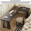 Black Solid Wood L - Desk-1155551453