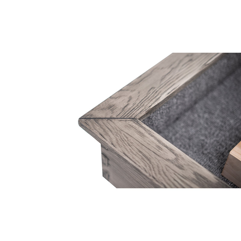 Otis Plank & Hide Shuffleboard Table with Professional Installation Included, 12', Gray