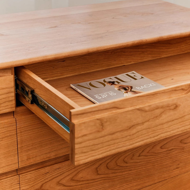 Commode d'appoint moderne en bois massif