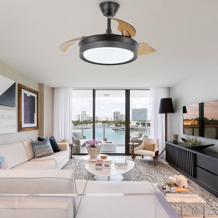 Chesterine 36'' Ceiling Fan with LED Lights