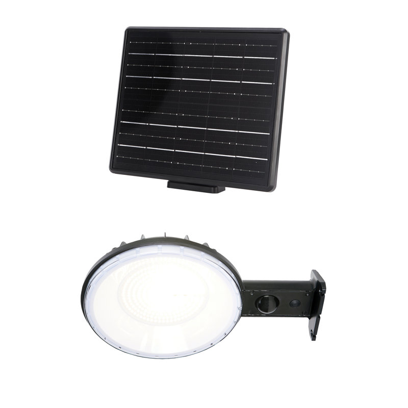 5000 Lumen Led Solar Powered Barn Light - Detachable Solar Panel