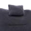 Chaise berçante rembourrée Teddy pour chambre à coucher (Teddy GREY DARK)-1442637778