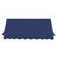 Auvent en tissu acrylique avec accoudoirs en fer Awntech Charleston-111684916-111684915