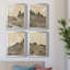 Hillside Walking Path I - Ensemble de 4 peintures sur toile encadrées-878184496-878184498