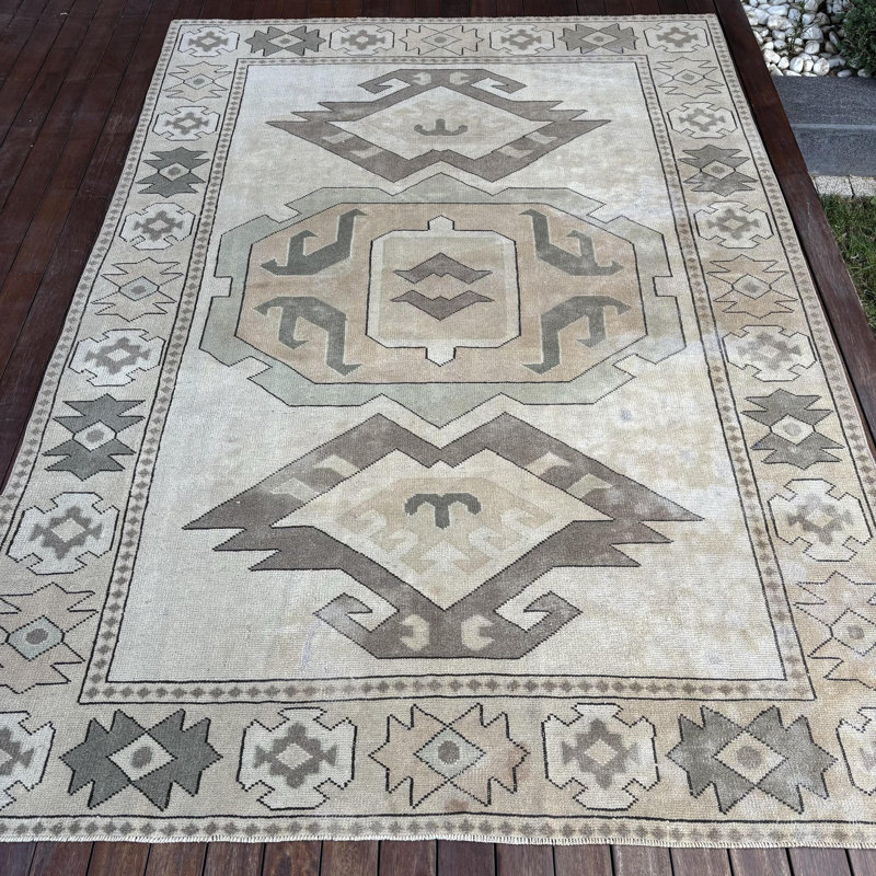 Tapis Oushak Grand Vintage