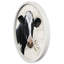 Portrait de vache, reproduction encadrée ronde-722922897
