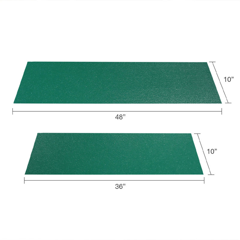 Tapis de marche en caoutchouc caoutchouté "TFS-126" - 5 mm, Bleu, Tapis de couloir 10 po x 3 pi