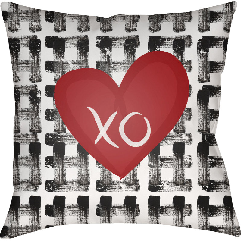  Indoor/Outdoor Polyester Throw Pillow, 20" H x 20" W x 4" D