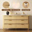 55.1" W Double Dresser With 6 Drawer