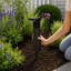 Satin Black Solar Powered Pathway Light