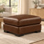 Ramba Classic Heirloom Quality Ottoman in Buttery Soft 100% Top Grain Leather, Made to Order-992555313