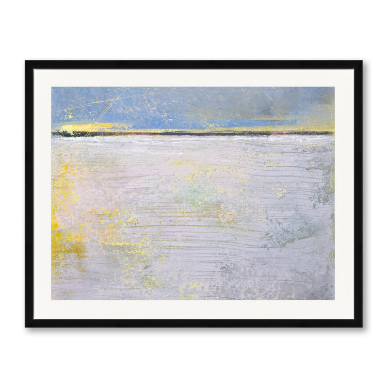 Inner Ocean Print by Victoria Primicias, Black Framed Paper, 24" H x 30" W