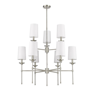 Hayse 9-Light Dimmable Chandelier