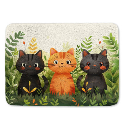 Hiranur Microfiber / Microsuede Non-Slip Bath Mat