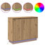 Sideboard With Shelf 90 X 32 X 75 Cm Engineered Wood-1687296665