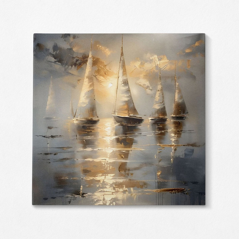 Decorative Canvas Painting, 39.4" H x 39.4" W