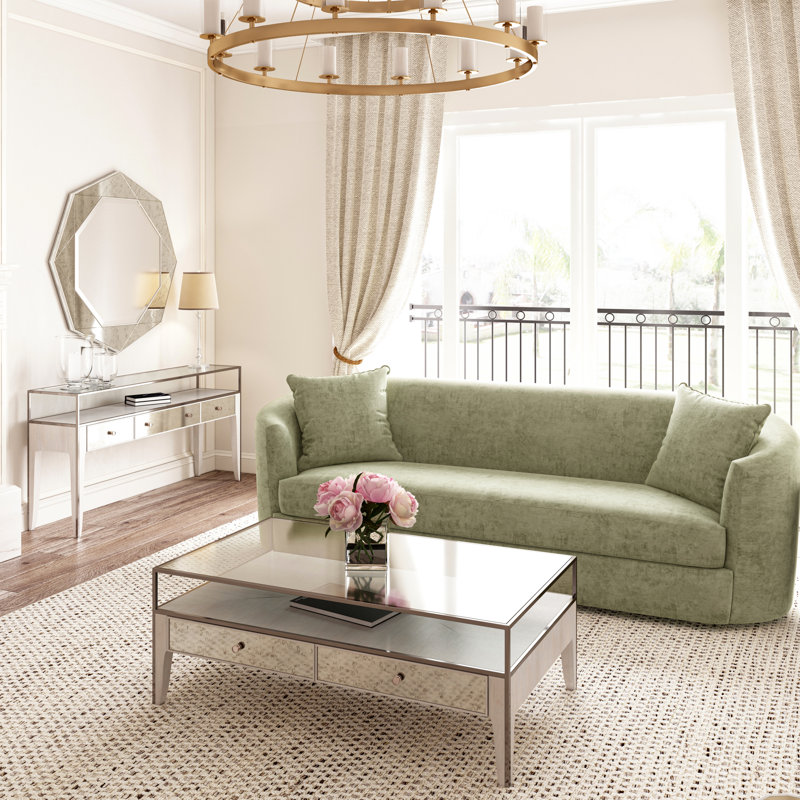 Mezzanine 66'' W Glass Console Table