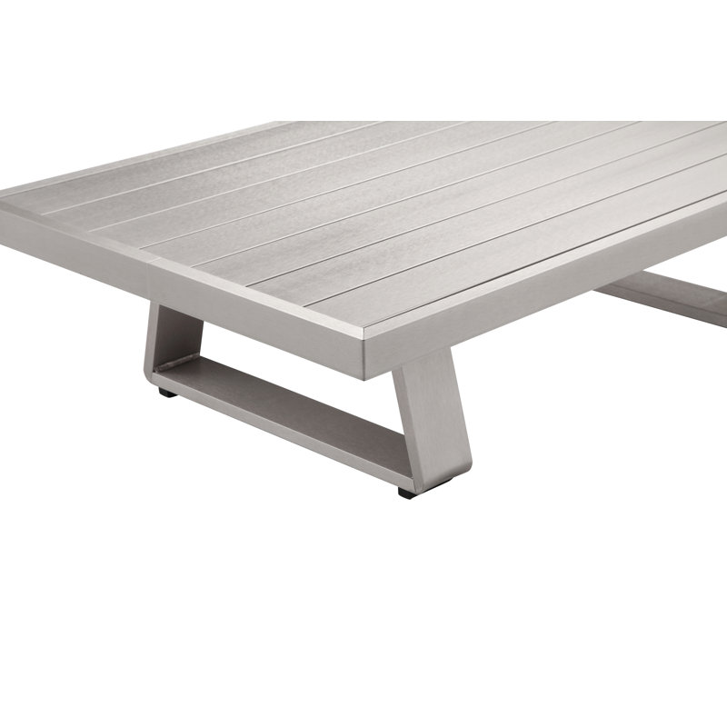 Table basse Harriet, Argent
