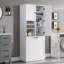 Grande armoire de rangement avec tablettes réglables-702378872