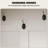 3-In-1 Hall Tree With Shoe Storage, Standing Coat Rack With Shoe Bench, Entryway Furniture With Three Hooks, Wood Grain-23082013