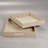 Birch Lane™ Raffia/ Cow Leather Trim/Polyester Lining Tray-1929755872