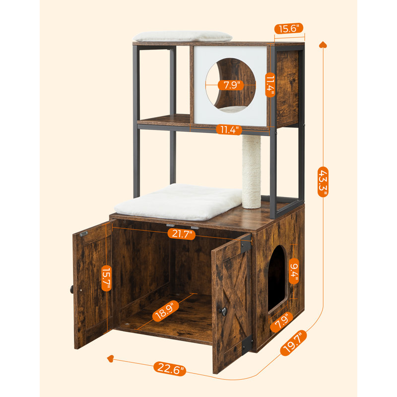 Kimmel 43.31'' H Cat Tree