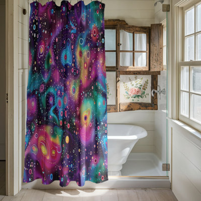 Rideau de douche Galaxy Gleam - Premium