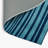 HorizontalStripes Blue Indoor and Outdoor Area Rug-764914385