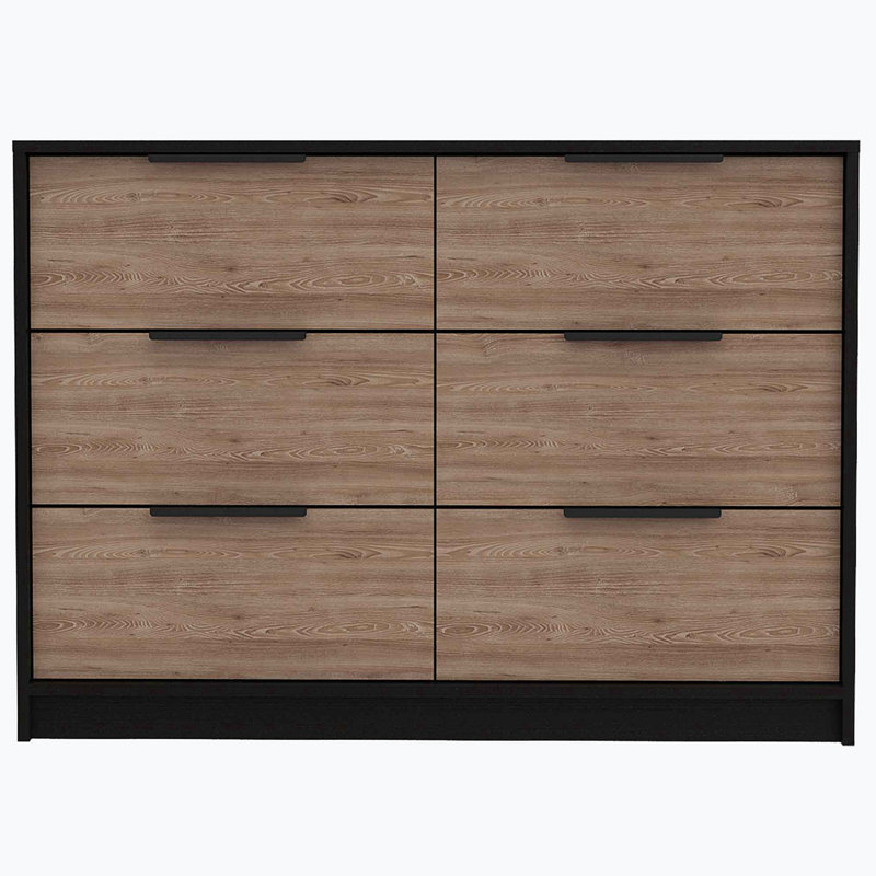 Commode 6 tiroirs Dellana