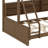 Bunk Bed With Storage Cabinets And USB Ports-2022728660-2022728662