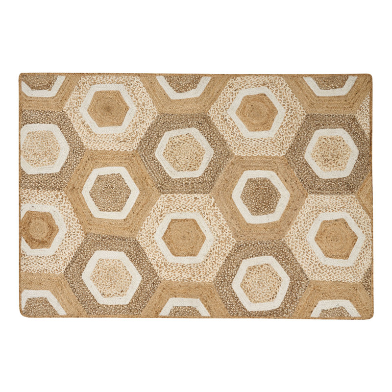 Loughlam Geometric Hand Woven Area Rug, Rectangle 160 x 230cm