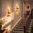 2 - Light Natural Alabaster Wall Sconce