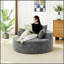 Fauteuil-lit Fluffy Chenille